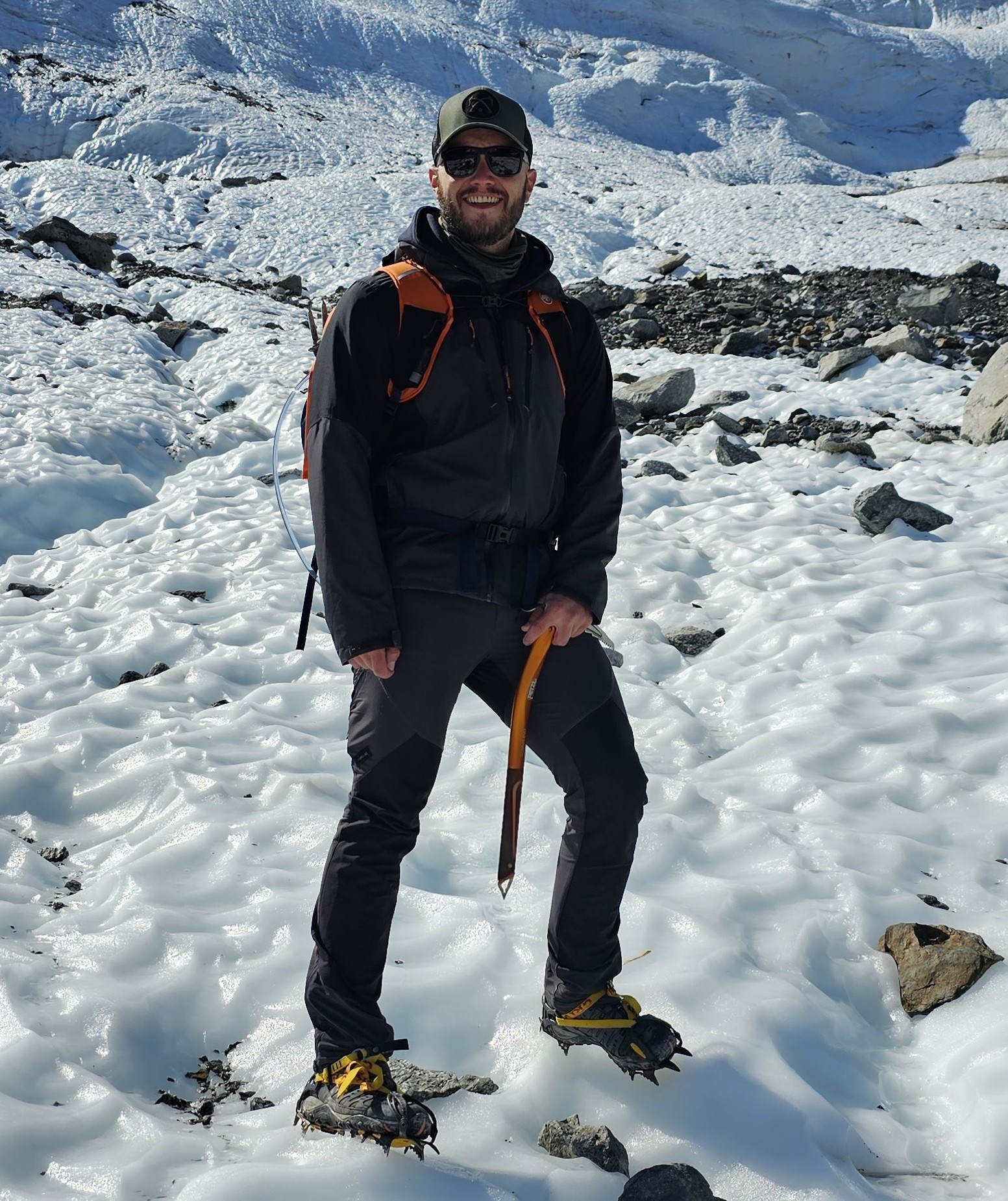 Hiking in the mountains
